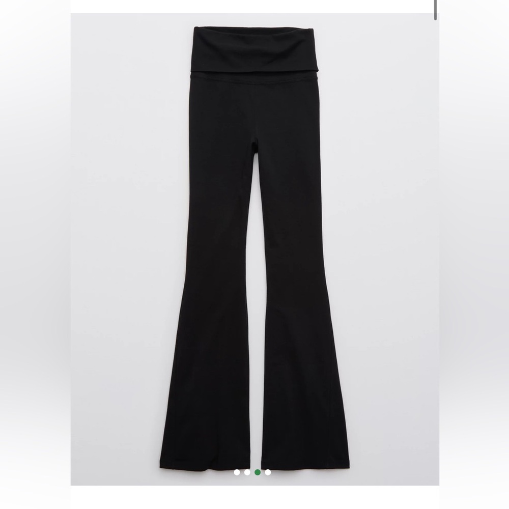 Offline by Aerie OG Fold-Over High Waist Super Flared Leggings - Picture 6 of 9